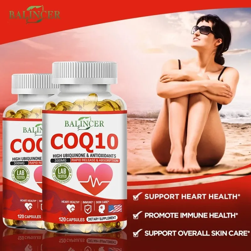 Coenzyme Q-10 - Natural Antioxidant for Cardiovascular Health Helps Boost Cellular Energy Output and Immune System — image 5
