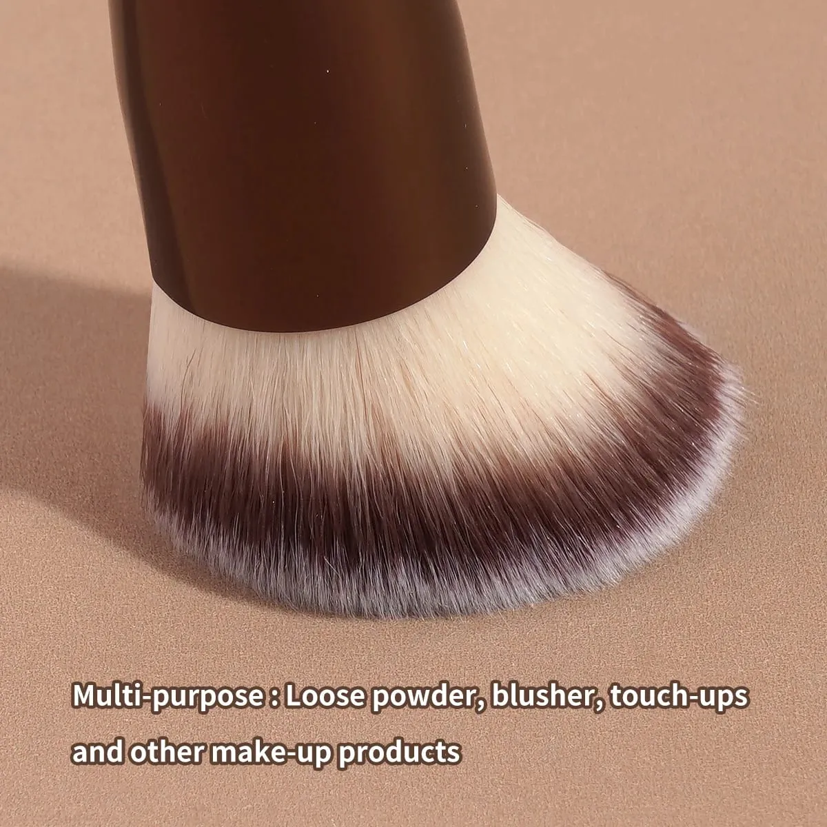 1pcs Double-Ended Foundation Makeup Brushes for Liquid Cream Powder Concealer Soft Fluffy Bristle Cosmetic Beauty Tools — image 5