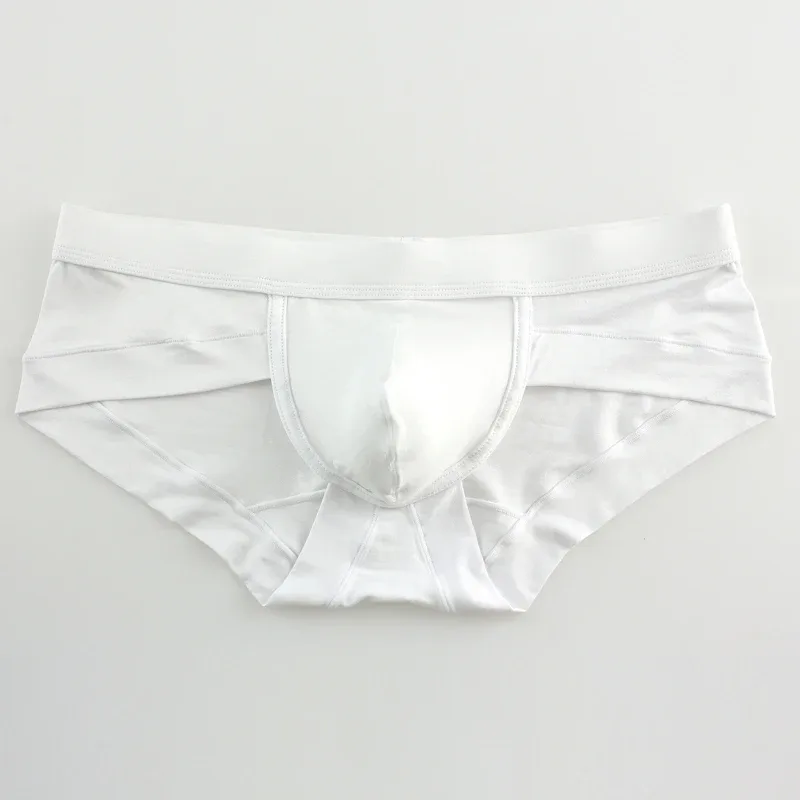 Men's Sexy Comfortable Low Rise Boxer Briefs Bulge Pouch Underwear Underpants Man Lingerie Panties 1pc — image 9