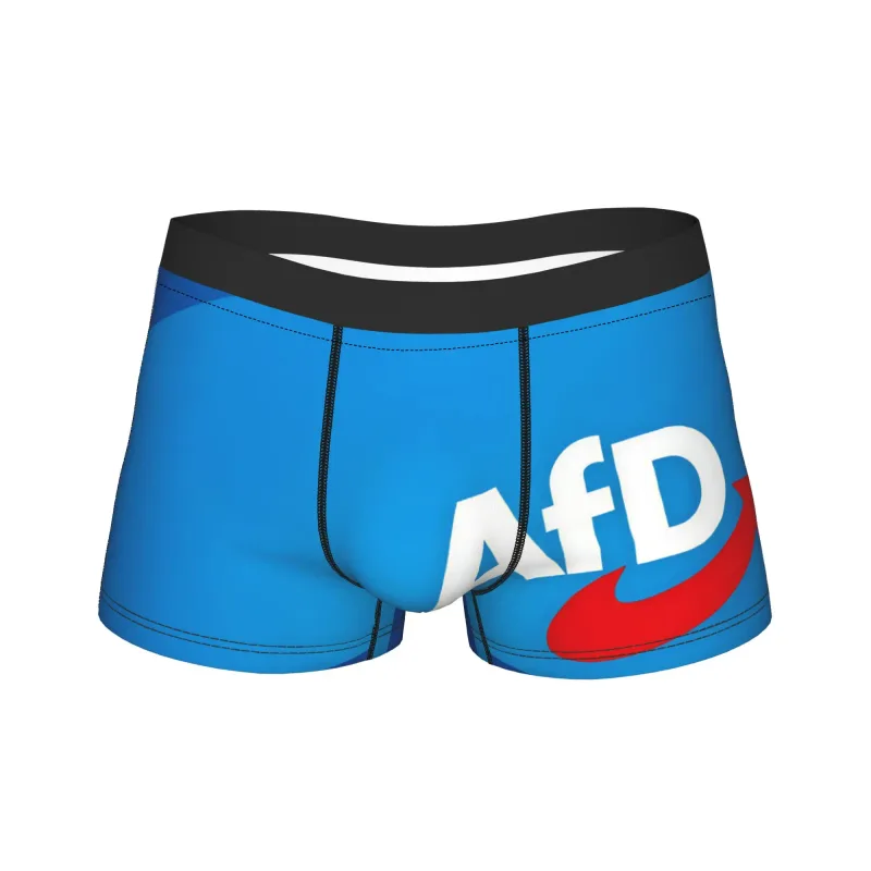 Alternative AfD Deutschland Shorts Slips Unterwäsche Hochwertiger Mann Neuheit Boxershorts Druck Plus Size Höschen