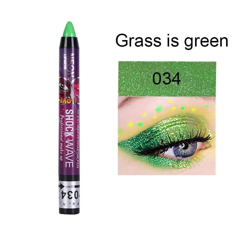 2 In 1 Eyeshadow Lipstick Stick Pencil Waterproof Glitter Matte Eye Shadow Makeup Pigment Eyeshadow Pen — image 40
