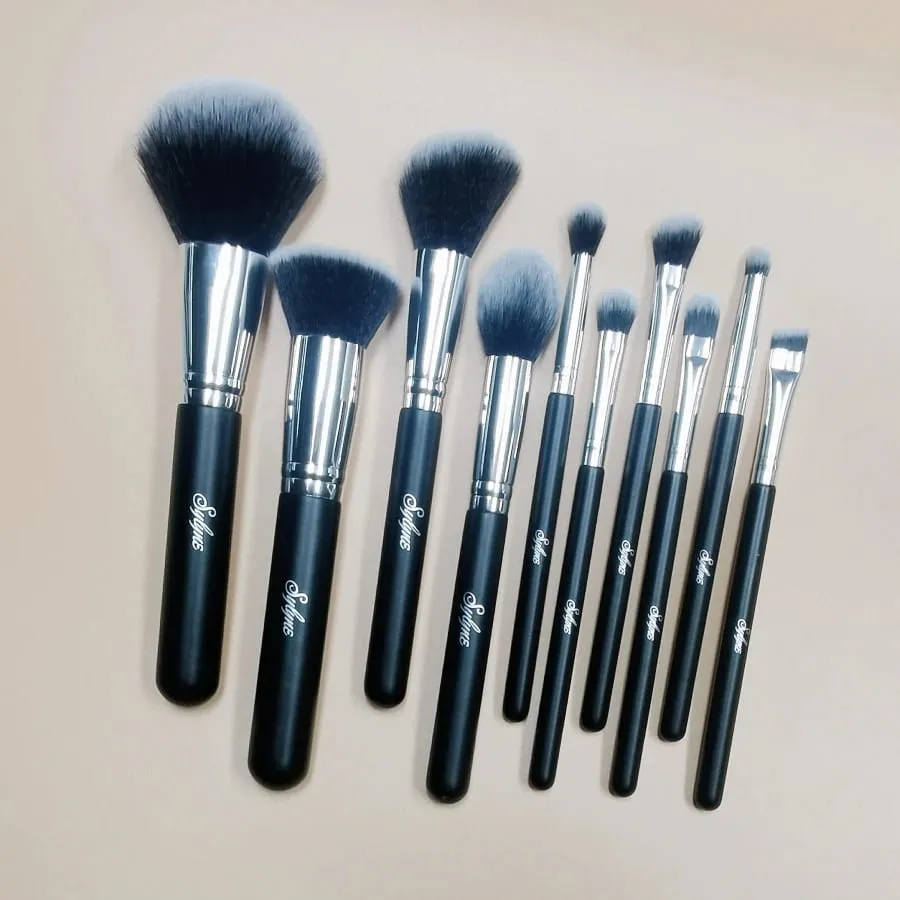 Professional Makeup Brushes Powder Foundation Highlighter Eyebrow Eyeshadow Make Up Kit Tools