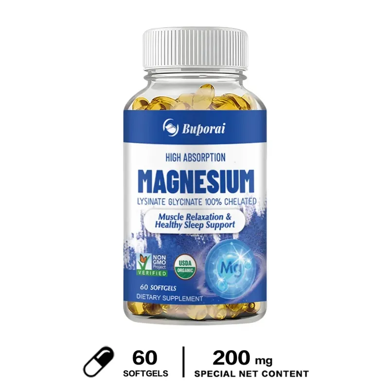 Highly Absorbable Magnesium - Supports Bone Density and Muscle Relaxation Promotes Healthy SleepSupplements — image 8