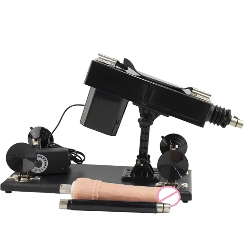 Sex Machine for Woman Adjustable Masturbating Pumping with 3XLR Accessories Sex Gun Love Machine for Men Adult Toys