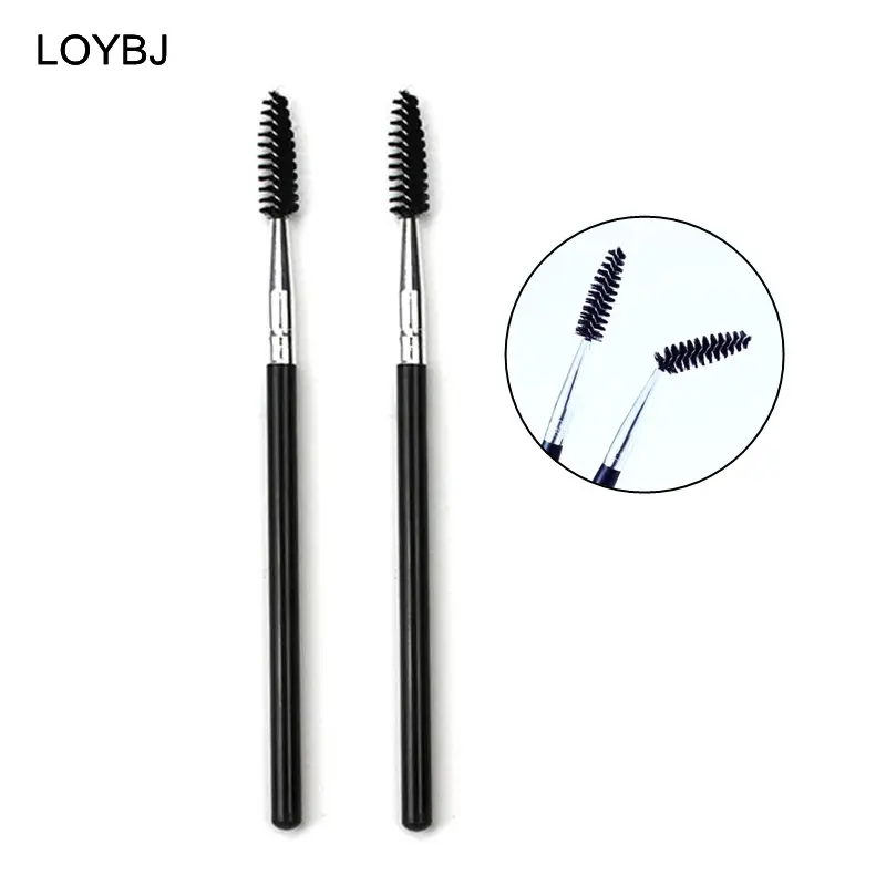 2/5/10pcs Eyebrow Eyelash Makeup Brushes Set Cosmetic Lashes Mascara Eye Brow Cream Brush Beauty Brows Lash Make Up Tools — image 1