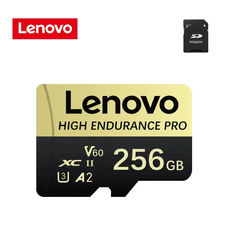 Lenovo High Speed Class 10 Mini SD-hukommelseskort 256GB Micro TF-kort til smartphone - 32GB 64GB 128GB 256GB 512GB Tilgængelige muligheder — image 8