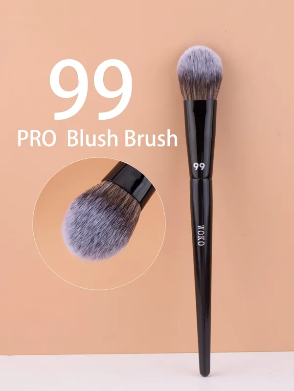 Professional Foundation Powder Highlighter Contour Cream Blush Makeup Brushes Concealer Eyeshadow Smudge Liner Eyebrow Lip Brush — image 13