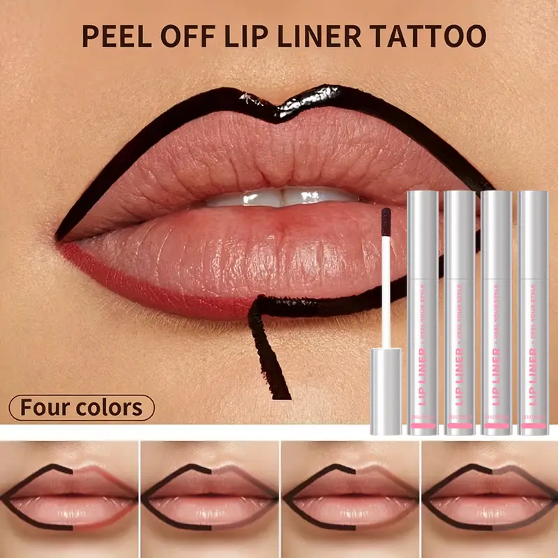 24 Hours Long Lasting Peel Off Lip Tint Waterproof Lip Stain Tattoo Lip Gloss Lip Makeup — image 2