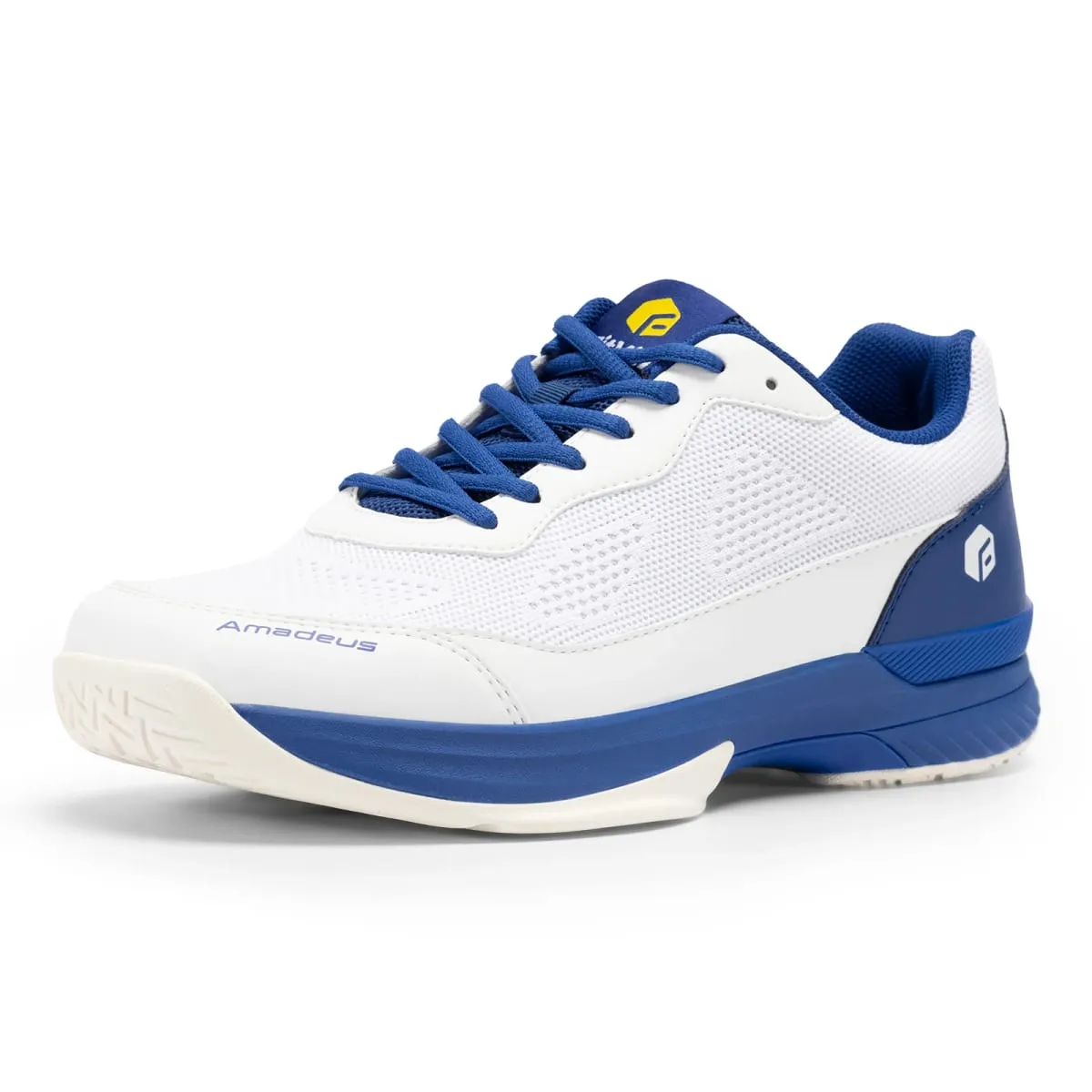 FitVille Men'S Tennis Shoes Wide Version 2E Professional Training Sports Shoes Breathable Non-Slip Rackets With Arch Support — image 1