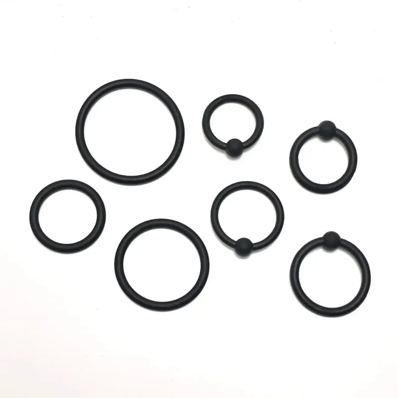 3-8 PCS Men's Silicone Cock Ring Erection Ring for Ejaculation Delay Sex Toys for Men Couples Clitoris Stimulator Penis Ring — image 5