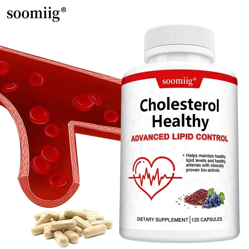 Cholesterol Health Heart and Circulatory Benefits Antioxidant Supports HDL Cholesterol Levels Boosts Metabolism — image 1