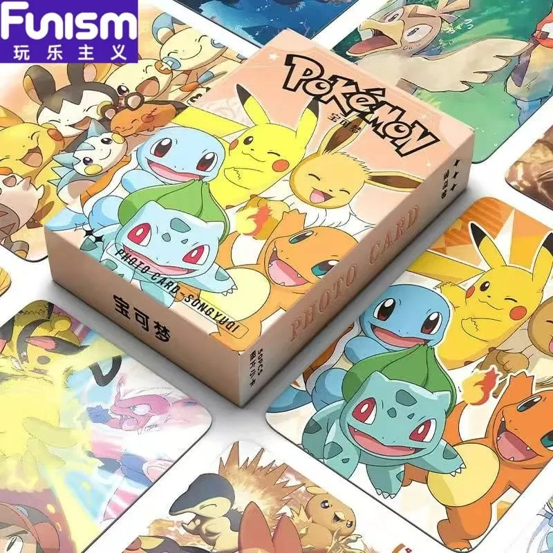50-Pack Pikachu Anime Laser Card Game Funism Pokemon Laser Tag(The style will be updated.Please refer to the actual item) — image 2