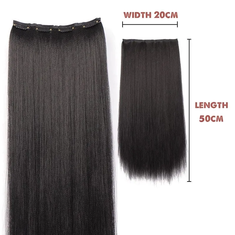 Hanfu wig piece corn whisker hairstyle one piece hair extension non knotted long straight hair piece antique hairstyle for women — image 23