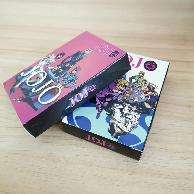Cosplay Board Game Cards Joseph Joestar Kujo Jotaro Josuke Hardcover Poker Toy Gift With Box — image 3