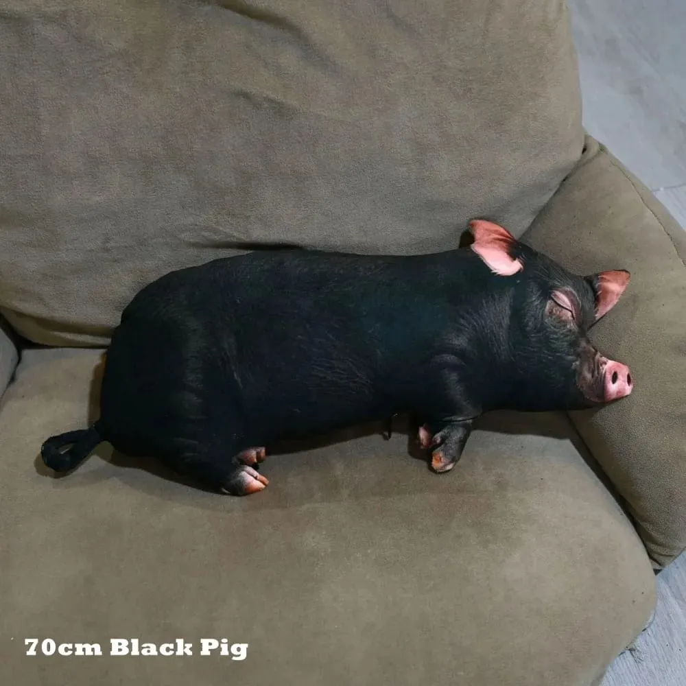 Plush Material Animal Body Pillow PP Cotton Filled 40cm Size Animal Cushion Doll Toys Soft Texture Cute Design Pig Keychain — image 9