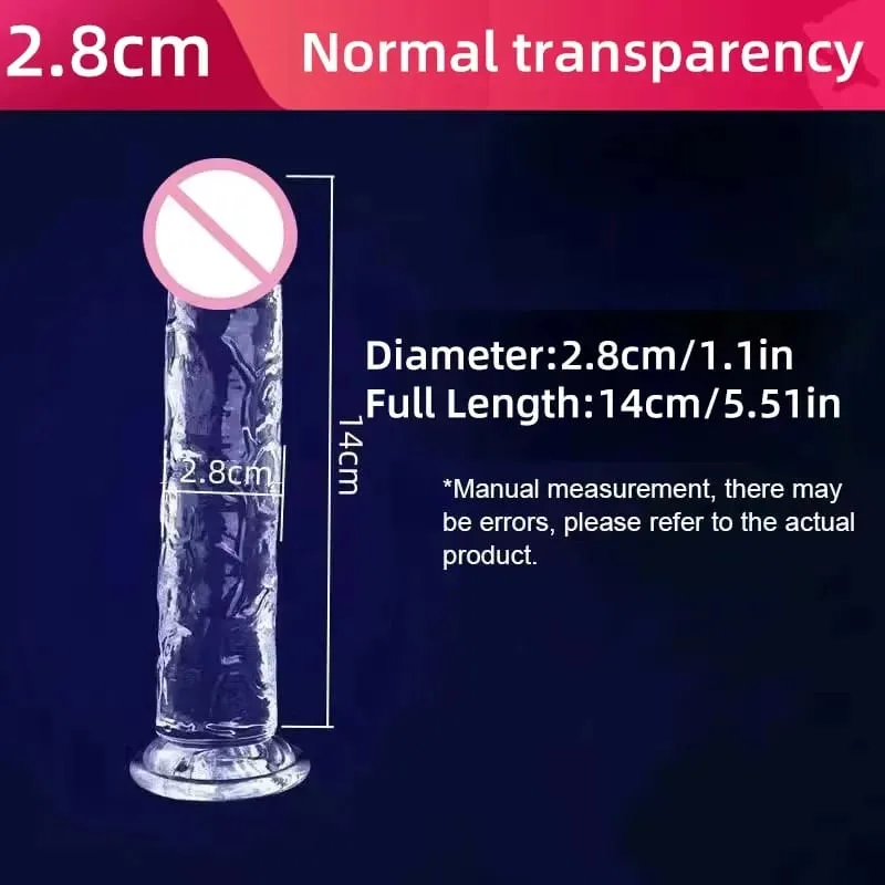 Realistic Dildo Jelly Penis Suction Cup Dildo Realistic Sex Toys For Lesbian Women Female Masturbator Big Dick Fake Dick — image 18