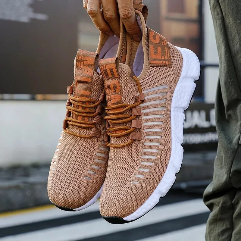 Men Casual Shoes Sneakers Breathable Athletic Lightweight Outdoor Running Sports Shoes for Men Walking Tennis Jogging Shoes — image 8