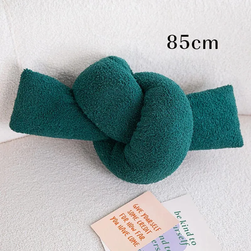 60-95CM Creative Iron Chain & Knot Pillow Stuffed Soft Sofa Cushion Nordic Style Home Plush Decoration Irregular Shaped Plush — image 18