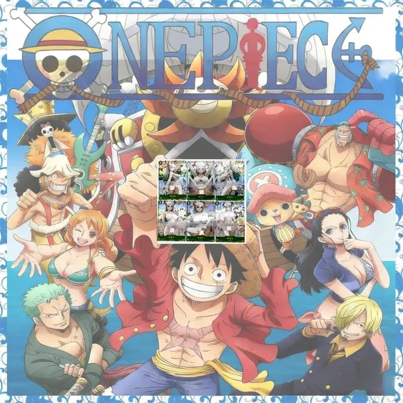 Anime One Piece Diy Color Flash Cards Hancock Perona Nami Robin Yamato Collection Cards Christmas Birthday Gifts Children's Toys — image 23