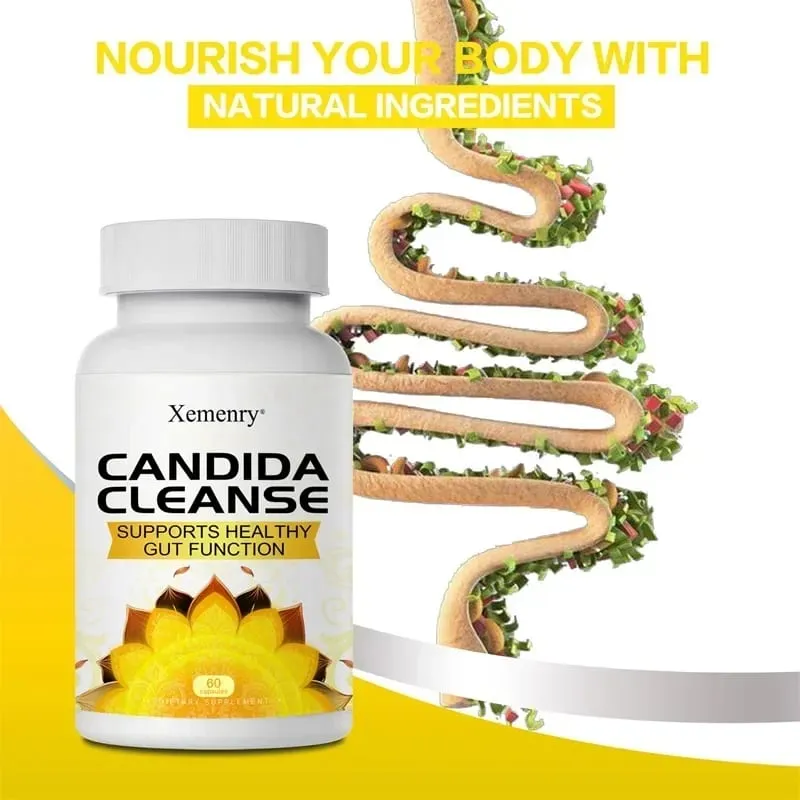 Candida Cleanse - Promotes Intestinal Cleansing and Detoxification Improves Digestion and Relieves Constipation and Bloating — image 4