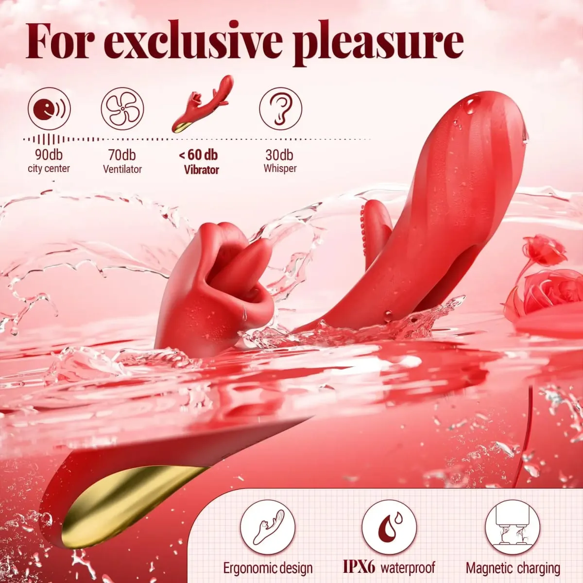 360 Rotation Tongue-Licking Thrusting Vibrator for Women 3 in 1 Clitoris Stimulator Flapping Dildo Sex Toy for Female 18