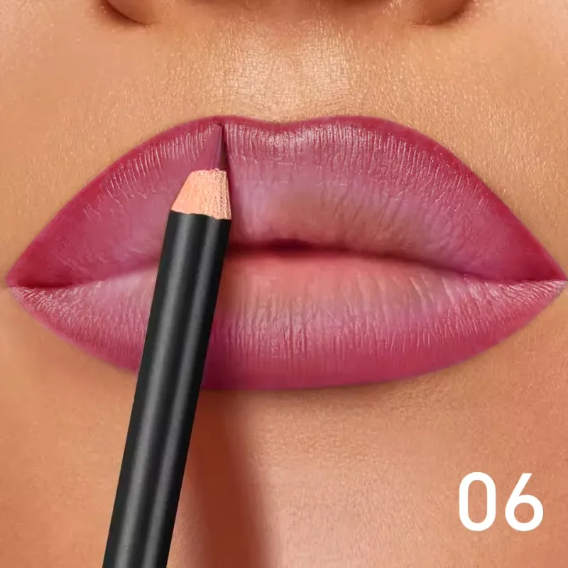 Pelapik Bibir Matte Kalis Air 6 Warna - Formula Tidak Pemindahan Tahan Lama Kemasan Matte 6 Warna Serbaguna — image 13