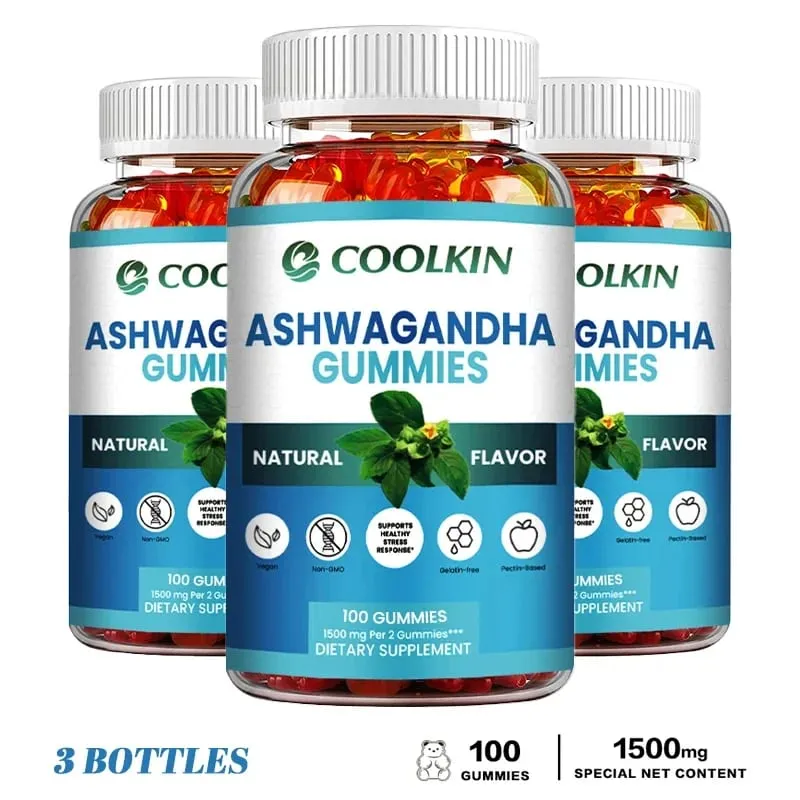 Ashwagandha Gummies - Relieve Stress Improve Concentration Promote Brain and Energy Balance and Improve Sleep Health — image 11