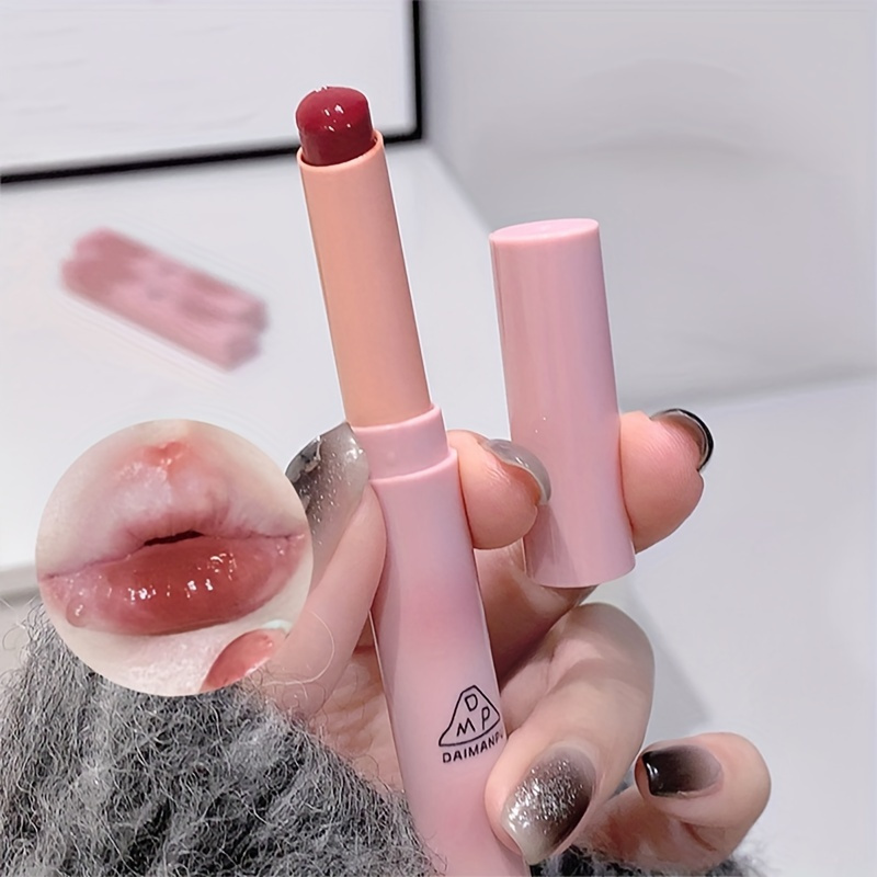 Hydrating Lipstick with Mirror Shine - Waterproof Long-Lasting Lip Tint in Rosy Hues for All Skin Types — image 4