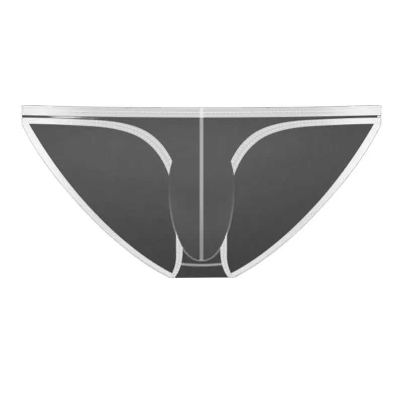 1PC Sommer Nyt Undertøj Herre Ice Silk Briefs Ultratynde Gennemsigtig Åndbar Sexet Komfortabel Lavtalje Underbukser Til Mænd 3256809692642600