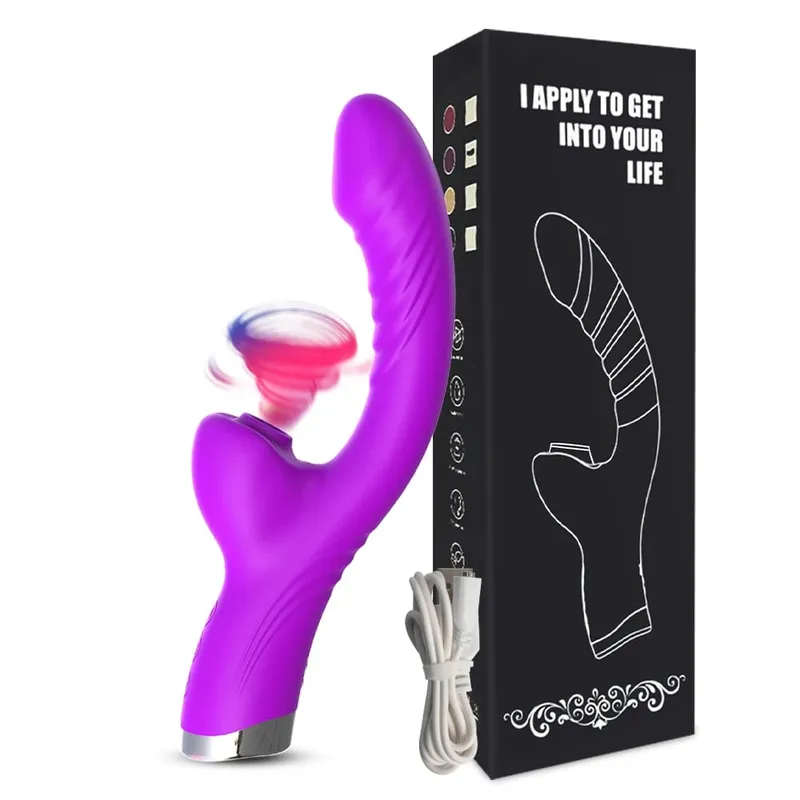 20 režimů Aplikace Porn Tongue Dildo Vibrátor Bod G Bod G Vagina Masážní hůlka Stimulátor olizování klitorisu Dospělé Ženy Ženy Sexy sexuální hračky — image 12