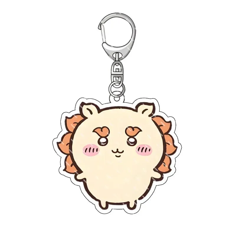 jiyi Pendant Anime Comic Acrylic Peripheral Keychain Hachiware Usagi Cute Pendant Bag Hanging Decoration Decoration