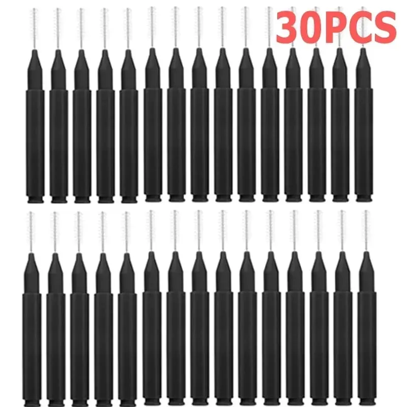 50PCS Mini Eyebrow Brush Portable Brow Perm Brushes Disposable Bendable Micro Eyelash Brow Lifting Brushes Applicators Tools — image 11