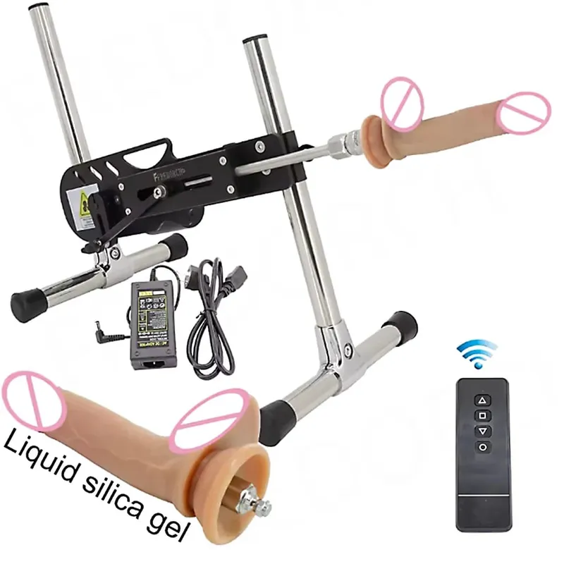 App-Controlled Mute High-Power 70W Dildo Sex Machine with Vac-u-Lock Dildo Attachments And Pumping Gun Adult Toy — image 11