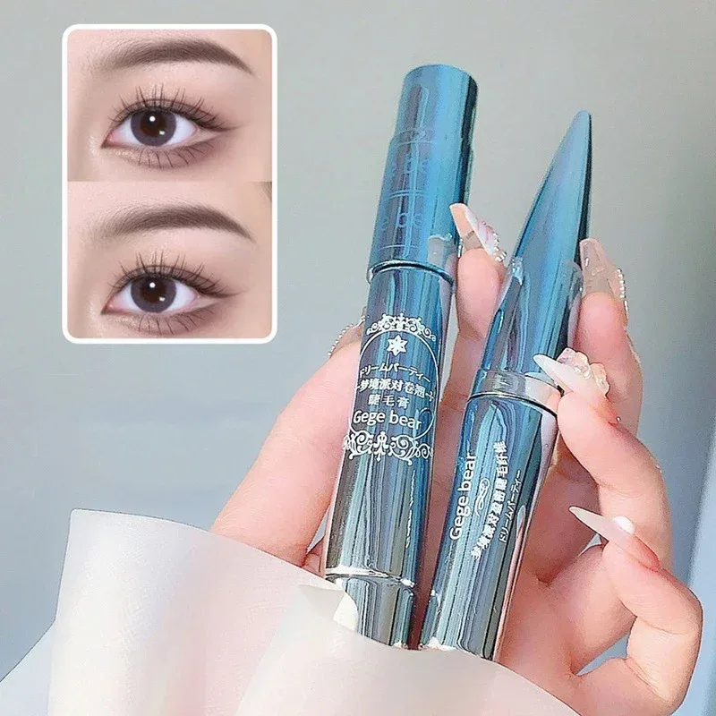 Silk Fiber Lash Mascara Αδιάβροχη μακράς διαρκείας Extension Eyelashes Lengthening Curling Mascara Black Eyelash Makeup Cosmetic — image 7