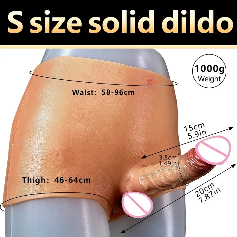 New Realistic Silicone Pegging Strapon Dildo Penis Pants Masturbators for Lesbian Sex Toys Suitable for Men Women 18+ — image 8