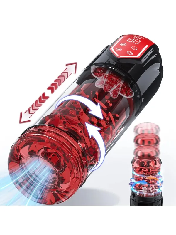อัตโนมัติชายหมุน Mastubator ดูดอมควยเครื่องสำเร็จความใคร่คัพเพศของเล่นผู้ใหญ่สินค้าสำหรับชายช่วยตัวเองอุปกรณ์