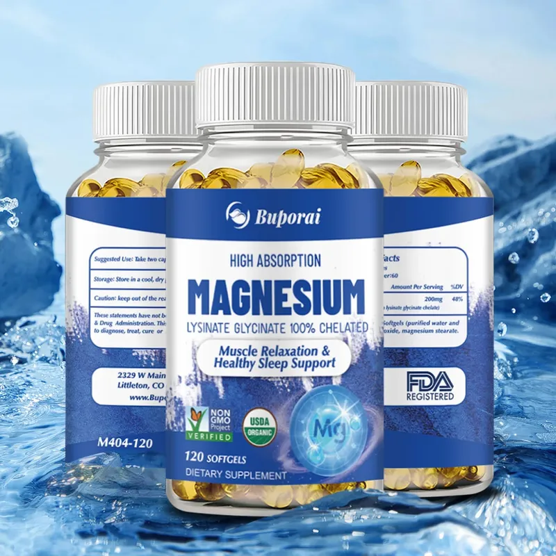 Highly Absorbable Magnesium - Supports Bone Density and Muscle Relaxation Promotes Healthy SleepSupplements — image 2