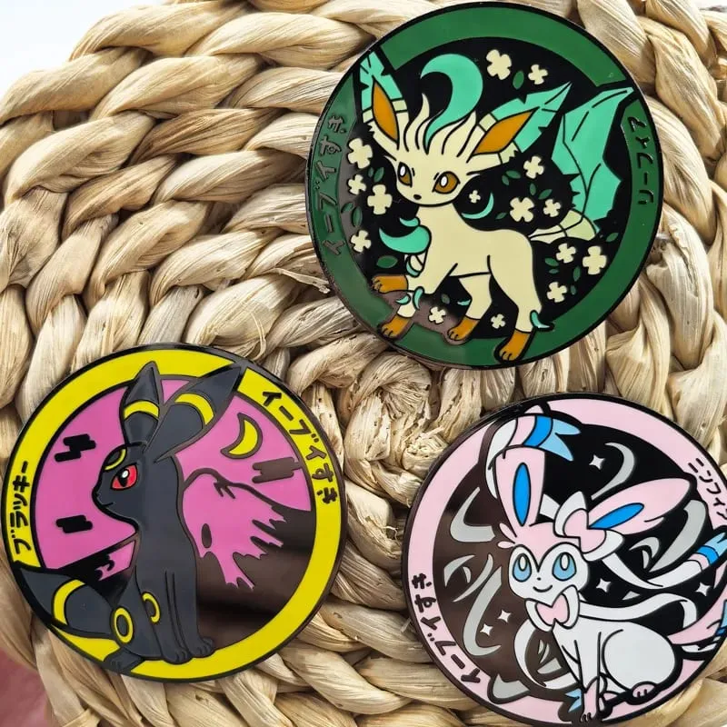 Pokemon Enamel Pin Lapel Pins for Backpacks Brooches Iron Badges Fashion Brooch for Clothes Jewelry Gifts Friends — image 3