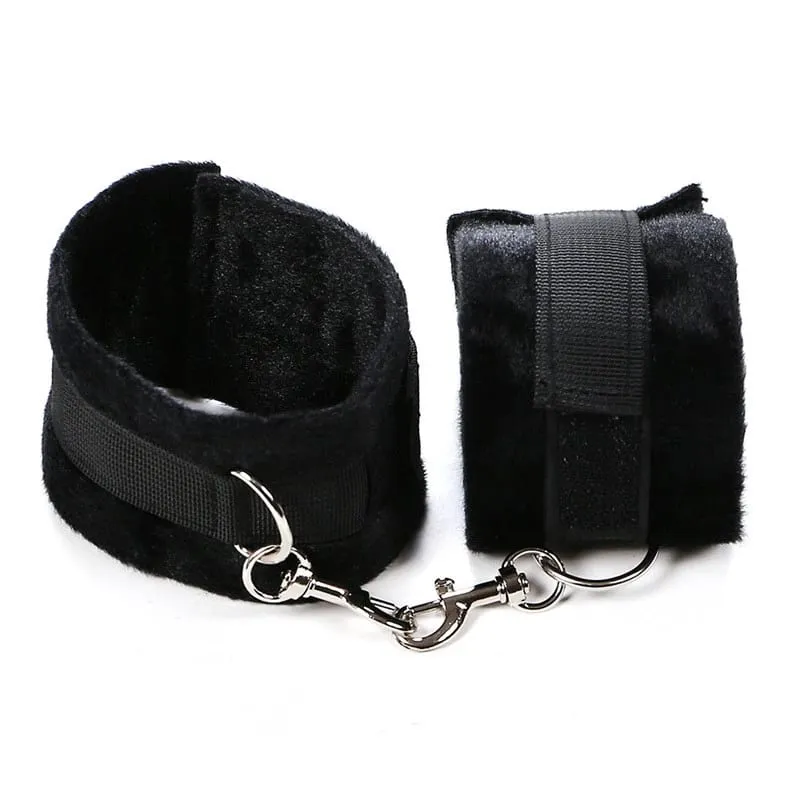 Bdsm Bondage Set Restraint Adult Game Handcuff Neck Collar Wrist Mouth Gag Strap Fetish SM Sex Toy For Woman Couples No Vibrator — image 3
