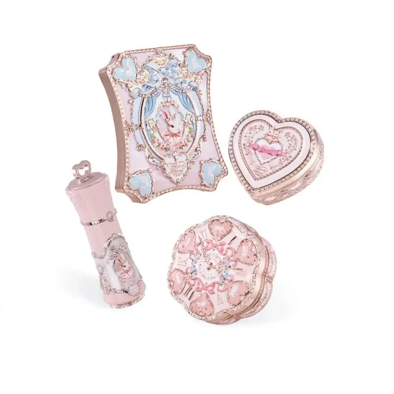 Flower Knows Bunny Garden Collection Gift Sets Makeup Lip Cream Blush Cushion Cream Foundation Makeup Kit Full Professional — image 1