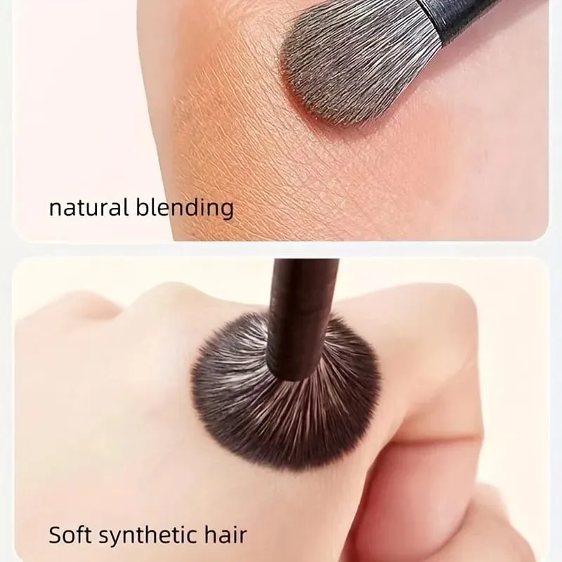 6Pcs Eye Smudge Brush Fine Soft Makeup Tool Eyeshadow Brush Set Eyeliner Brush For Blending Eyeshadow Eyeliner Ideal