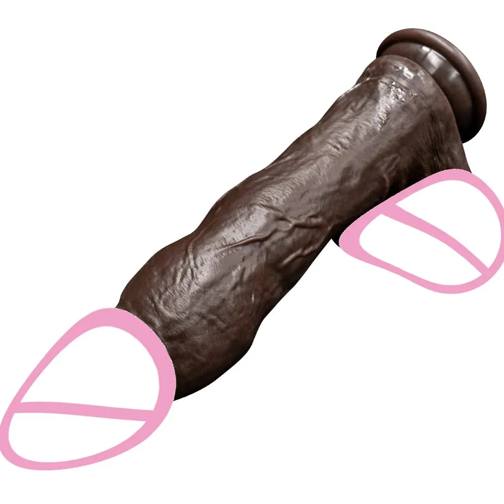11.4in Big Dick Vibrators Lesbian Strap on Dildos Vibrator Telescopic Heating Dildos USB Chargeable Wireless Sex Toys for Women — image 3