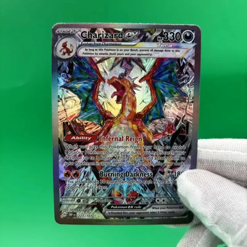 P Collection Cards Mew ex Umbreone Blastoise DIY Self Made Single Card Classic Game Anime Cards Gift Toy — image 9