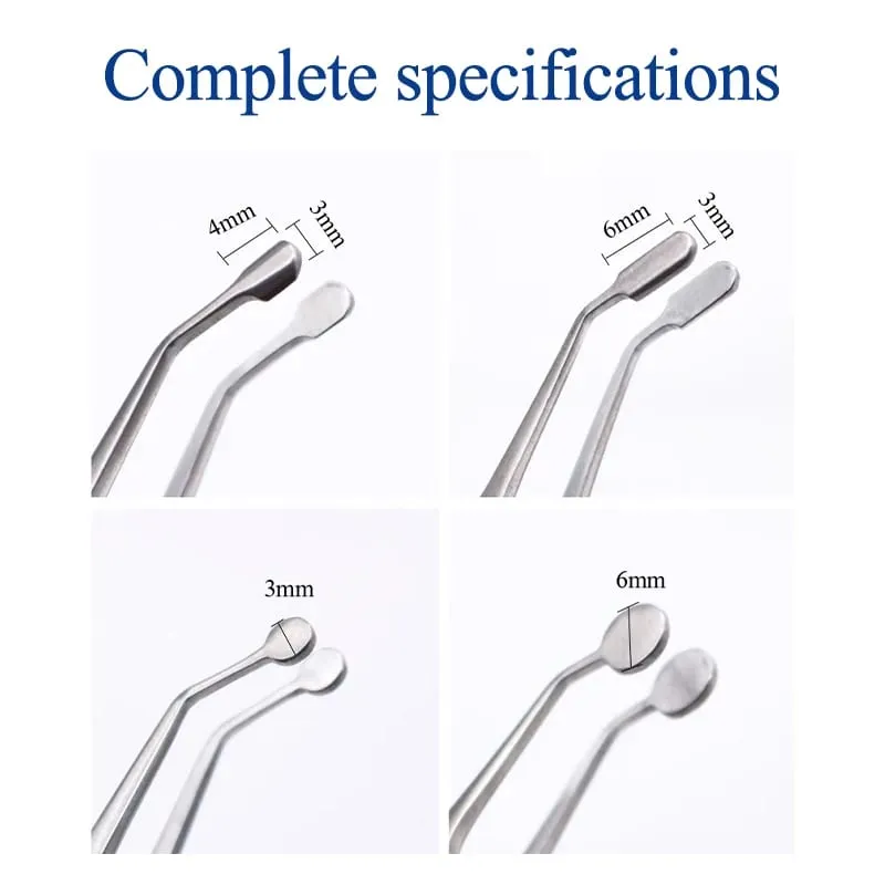 1PCS stainless Steel Massage Forceps Meibomian Gland Compressor Meibum Expressor Eye Plastic Surgery Eyelid Tools — image 5