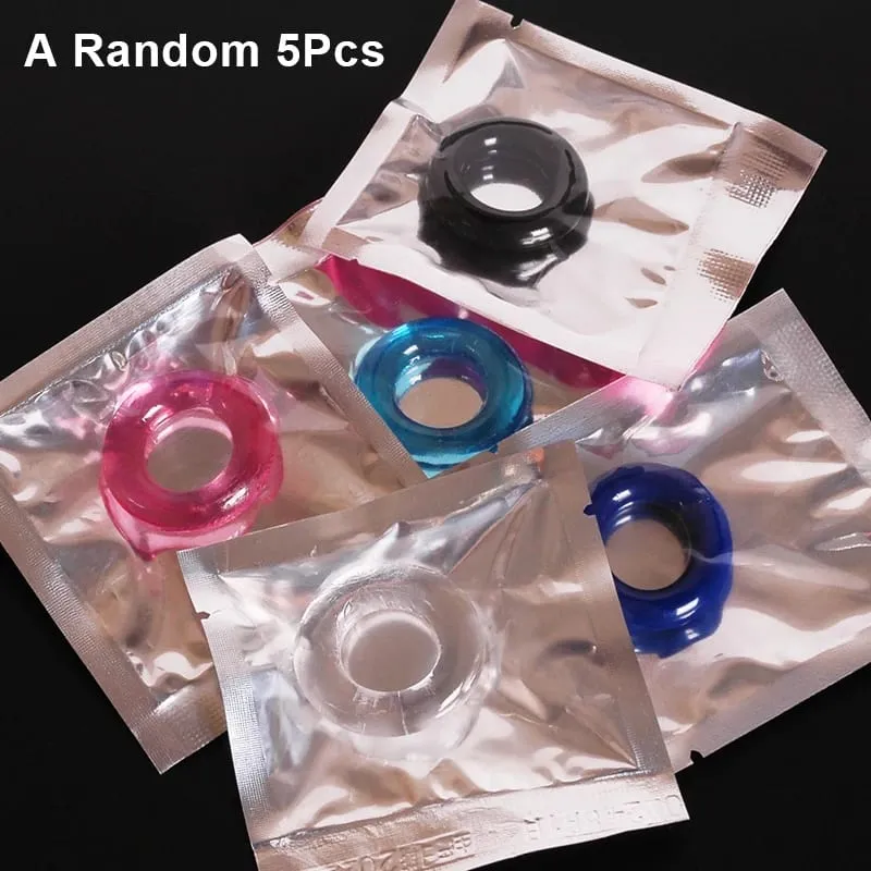 Jouets sexuels pour hommes, retardement de l'éjaculation, amplificateur pénien, verrouillage, anneau de sperme, Bdsm, produits érotiques pour adultes, accessoires exotiques, 5 à 20 pièces