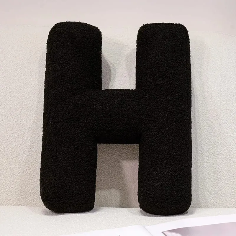 40CM English Letter Throw Pillow Stuff Alphabet Plush Cushion Living Room Sofa Home Decoration Creative Combination pillow — image 15