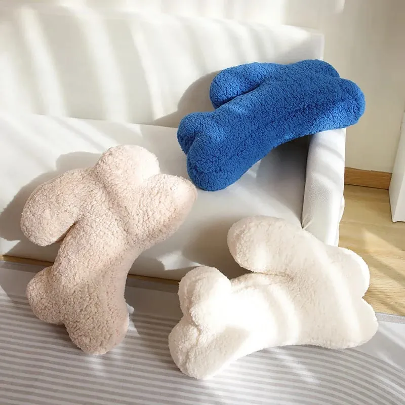 Simple Wind INS Kawaii Animal Rabbit Plush Stuffed Toy Doll Pillow Room Sofa Decor Cushion Cute Kid Girlfriend Birthday Gift — image 3