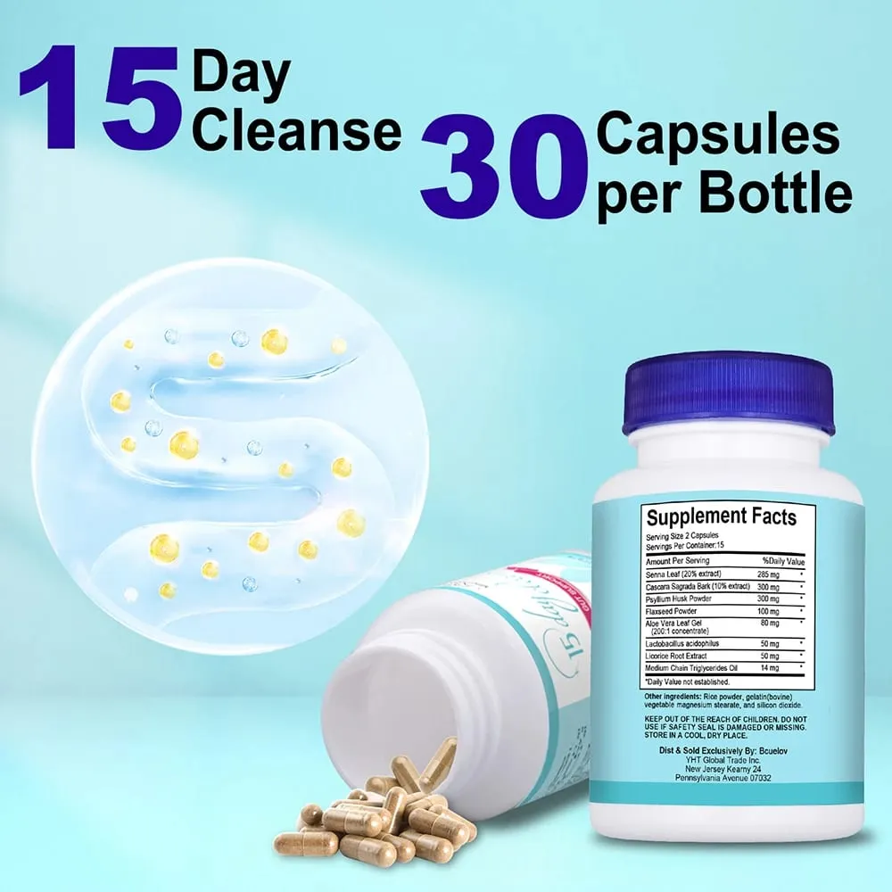 15-Day Colon Cleanse for Overall Colon Digestive Regulation and Intestinal Health — image 2