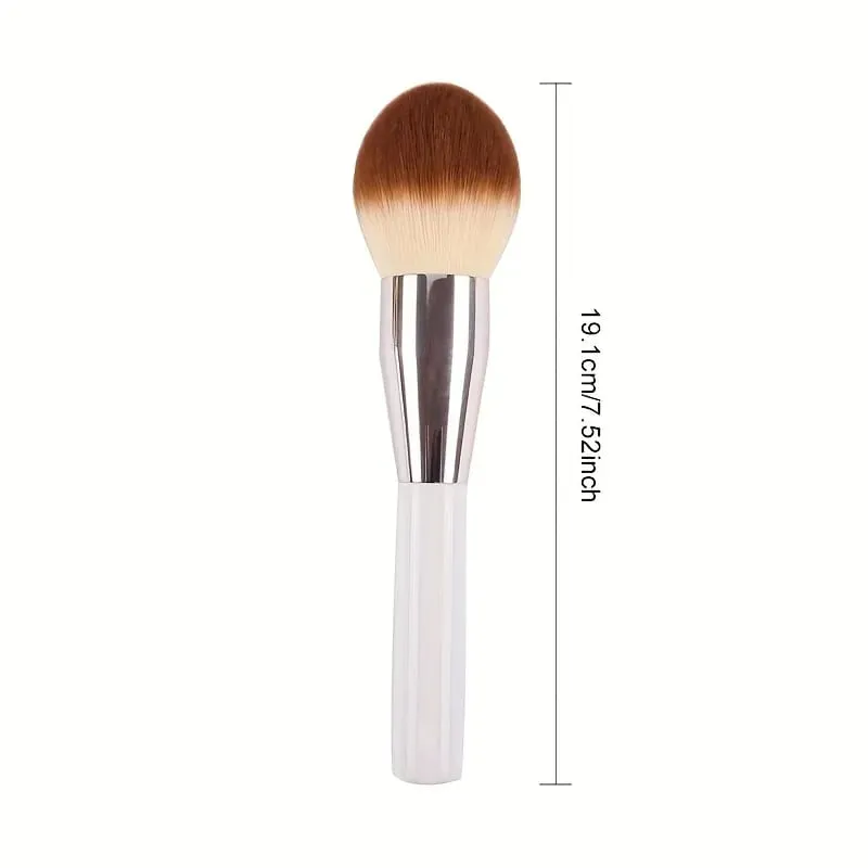 Big Size Powder Makeup Brushes Quick Powder Contour White Handle Synthetic Hair Make Up Brush Beauty Tools Cosmetics