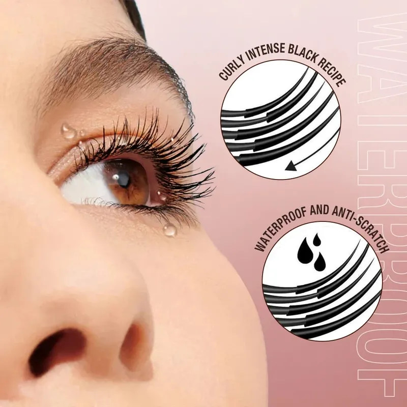 O.TWO.O 6-teiliges Make-up-Set, 2-in-1, Lippenstift, Augenbrauenstift, schwarzer Eyeliner, 4D-Faser-Mascara, komplettes professionelles Make-up-Set — image 4
